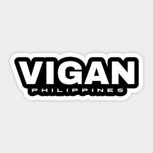 Vigan Philippines Sticker